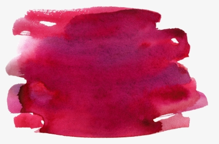 Effect Watercolor Ink Painting Red Wine Clipart - 酒 紅色 水彩 背景, HD Png Download, Transparent PNG
