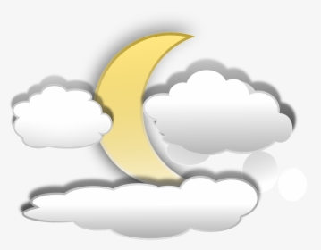 Cloud And Moon Pngs, Transparent Png, Transparent PNG