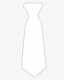 Necktie Clipart - Necktie Clip Art Black And White, HD Png Download, Transparent PNG