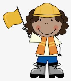 Index Of Images Scrappin - Construction Worker Kid Clipart, HD Png Download, Transparent PNG