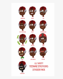 Teenage Emotions Stickers, HD Png Download, Transparent PNG