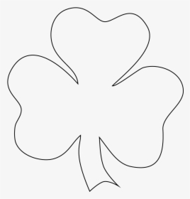 Free Shamrock Pictures - Template Of A Shamrock, HD Png Download, Transparent PNG