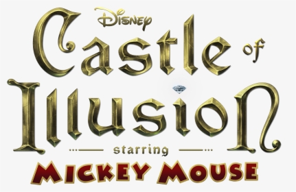8147coi Logo Transparent - Mickey Castle Of Illusion Logo, HD Png Download, Transparent PNG