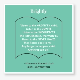 Shel Silverstein - Children's Books Quotes, HD Png Download, Transparent PNG