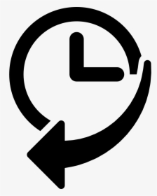 Clocks Clipart Arrow - Simbolo De Historial, HD Png Download, Transparent PNG