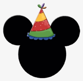 Mickey Mouse Hat Png - Mickey Mouse Head Birthday, Transparent Png, Transparent PNG