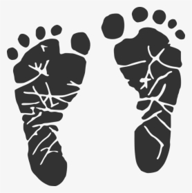 Baby, Footprint, Feet - Transparent Baby Footprints Png, Png Download, Transparent PNG