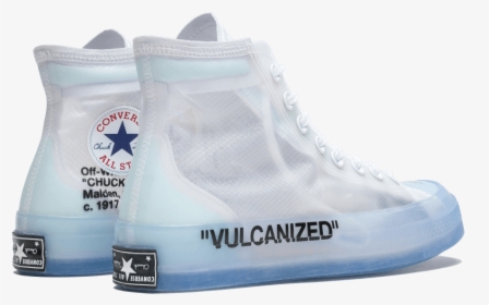 Galleta mejilla Extremo Off-white X Converse Chuck Taylor All Star , Png Download - Converse Off  White Vulcanized, Transparent Png , Transparent Png Image - PNGitem