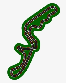 Transparent Race Track Clipart - Race Track Top View, HD Png Download, Transparent PNG