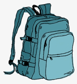 Hiking Clipart - Transparent Background Backpack Transparent, HD Png Download, Transparent PNG
