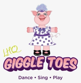 Giggle Toes Logo - Cartoon, HD Png Download, Transparent PNG