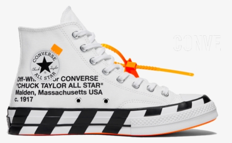 Transparent All White Png - Converse Off White Chuck Taylor, Png Download, Transparent PNG