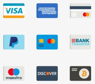 Transparent Payment Method Icons, HD Png Download, Transparent PNG