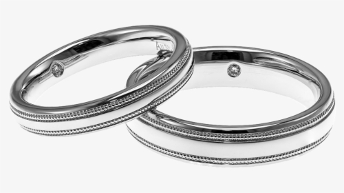 White Gold Wedding Rings Png, Transparent Png, Transparent PNG