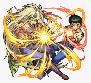 Transparent Background Of Raizen And Yusuke From The - Monster Strike Yu Yu Hakusho, HD Png Download, Transparent PNG