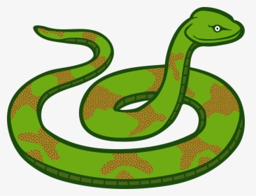 Snake Clip Art - Transparent Snake Clipart, HD Png Download, Transparent PNG