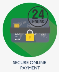Secure Payment 24hours V1, HD Png Download, Transparent PNG