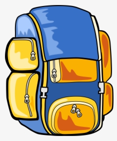Clipart - Backpack Clip Art, HD Png Download, Transparent PNG