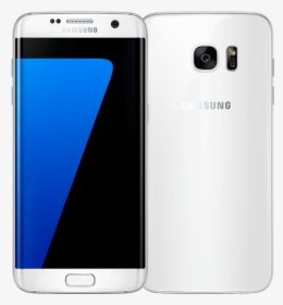 Silver Samsung S7 - Samsung Galaxy S7 Edge White, HD Png Download, Transparent PNG