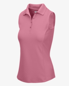 Pink Sky   Title Pink Sky   Width 150   Height - Adidas Ladies Sleeveless Golf Shirts, HD Png Download, Transparent PNG