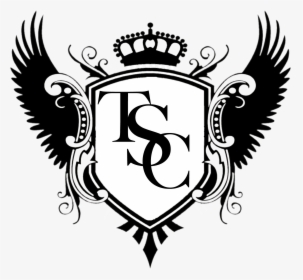 Irish Family Crest Template , Png Download - Shield With Wings Png, Transparent Png, Transparent PNG
