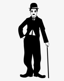 Charlie Chaplin Transparent Image  										 Title - Charlie Chaplin Vector Png, Png Download, Transparent PNG