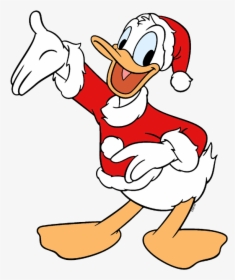 Donald Duck Christmas Clipart, HD Png Download, Transparent PNG