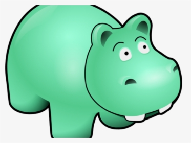 Hippopotamus Clipart Transparent - Hippo Pot A Mess, HD Png Download, Transparent PNG
