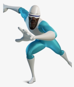 Superheroes Returned To Society Again - Frozone Skating, HD Png Download, Transparent PNG