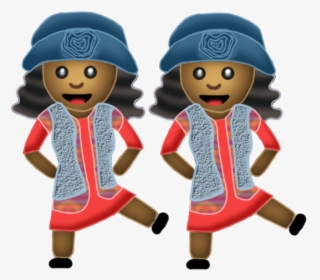Sister Sister Emoji, HD Png Download, Transparent PNG