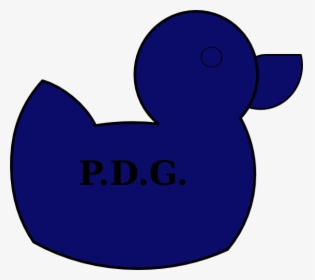 Purple Duck Clip Art At Clker - Duck, HD Png Download, Transparent PNG