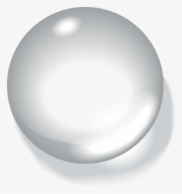 Oval Sphere White Drop Free Frame - داءرة بيضاء, HD Png Download, Transparent PNG
