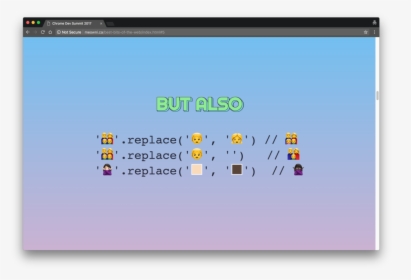 Emoji Properties Can Be Modified Or Deleted - Javascript Emoji, HD Png Download, Transparent PNG