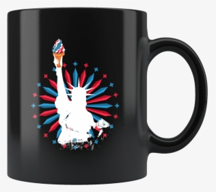 Statue Of Liberty Ice Cream Cone Torch Mug - Beat People With A Stick Png, Transparent Png, Transparent PNG