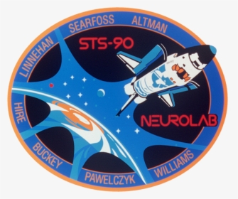Sts 90 Mission Patch, HD Png Download, Transparent PNG