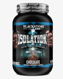 Blackstone Labs Isolation 30 Servings Protein/whey - Black Stone Protein, HD Png Download, Transparent PNG