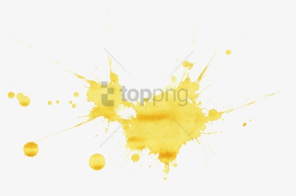 Free Png Yellow Paint Splash Png Png Image With Transparent - Orb-weaver Spider, Png Download, Transparent PNG