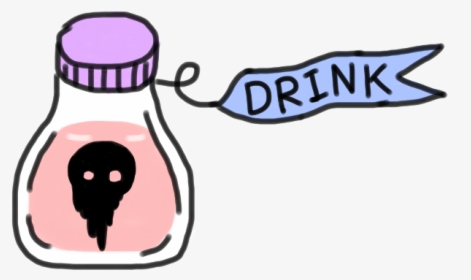 #drink #drinkme #poison #foryou #aliceinwonderland, HD Png Download, Transparent PNG