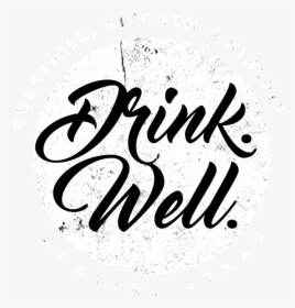 Drink - Well - - Drink Png Hd Black And White, Transparent Png, Transparent PNG
