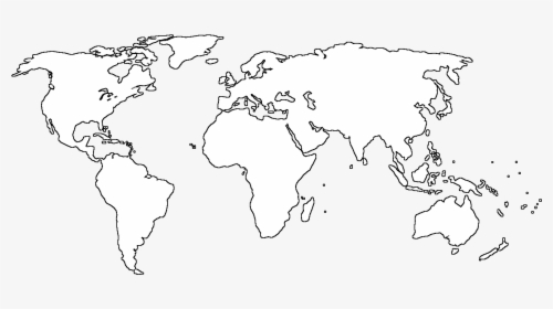 World Map Outline Png, Transparent Png, Transparent PNG