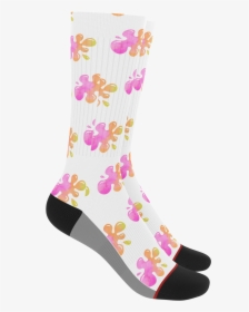Pink & Yellow Splatter Socks   Class Lazy - Sock, HD Png Download, Transparent PNG