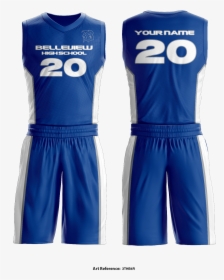 Belleview High School Basketball Uniform - Active Shirt, HD Png Download, Transparent PNG