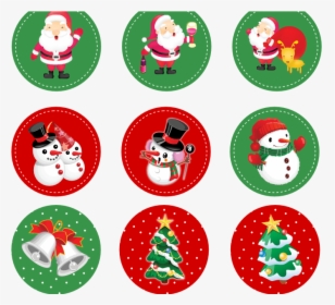Free Printable Merry Christmas Stickers, HD Png Download, Transparent PNG