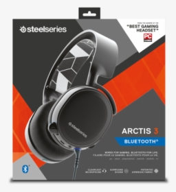 Steelseries Arctis 3 Bluetooth Gaming Headset - Steelseries Arctis 3 Bluetooth, HD Png Download, Transparent PNG