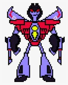 Transformers Animated Starscream - Transformers Animated Pixel Art, HD Png Download, Transparent PNG