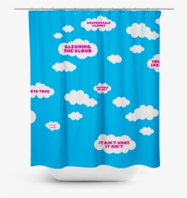 Cloudy Morning Shower Curtain - Crailtap Shower Curtain, HD Png Download, Transparent PNG