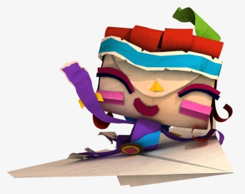 Tearaway Unfolded Launching On Ps4 - Tearaway Unfolded, HD Png Download, Transparent PNG