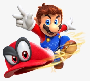 Super Mario Odyssey Mario And Cappy, HD Png Download, Transparent PNG