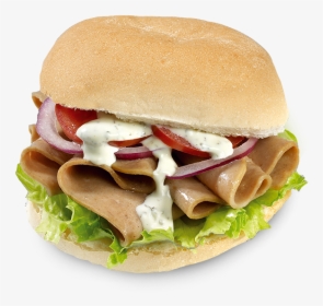 Doner Kebab Bap - Doner Burger, HD Png Download, Transparent PNG