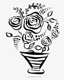 Bouquet Coloring Page - Soy Ice Cream, HD Png Download, Transparent PNG